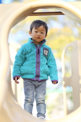 ちょっと困り顔