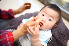 もぐもぐ練習中♪