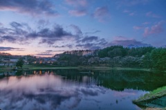 夕暮れ