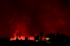 火事だ～！？足立の花火2015