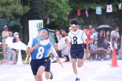 運動会のリレー