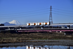 多摩川・富士山・モノレール