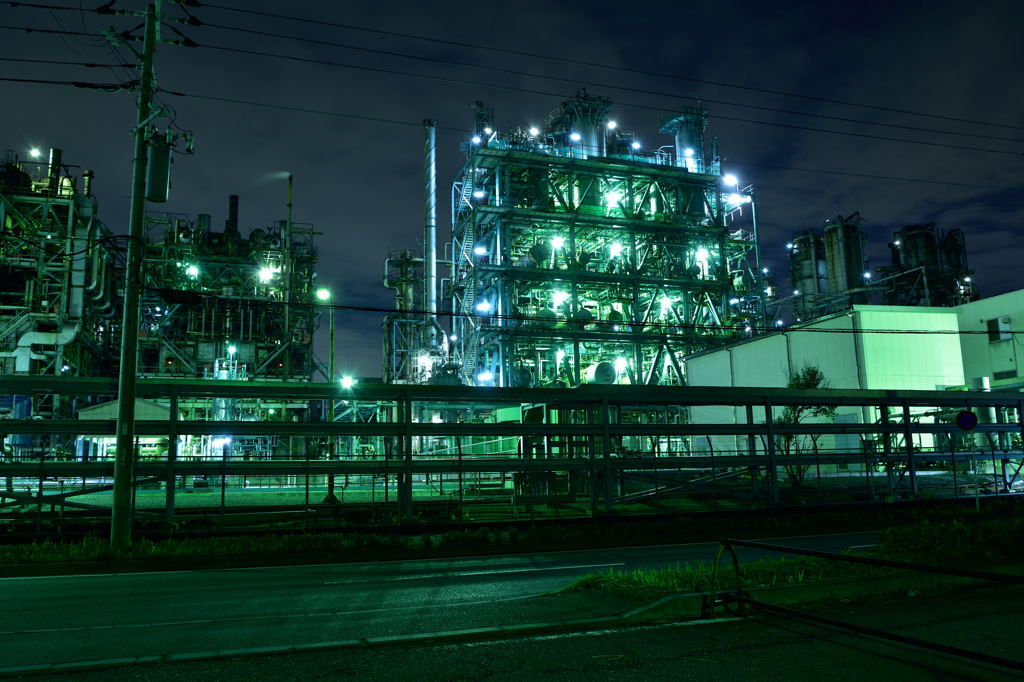 川崎浮島工場夜景