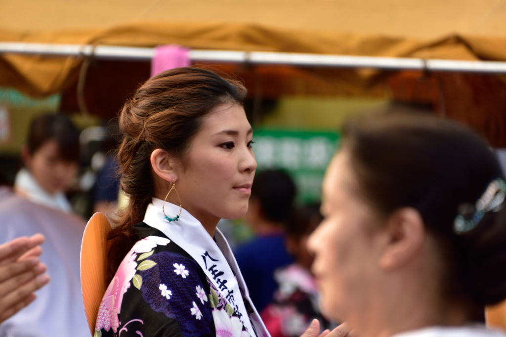 八王子祭り　一輪