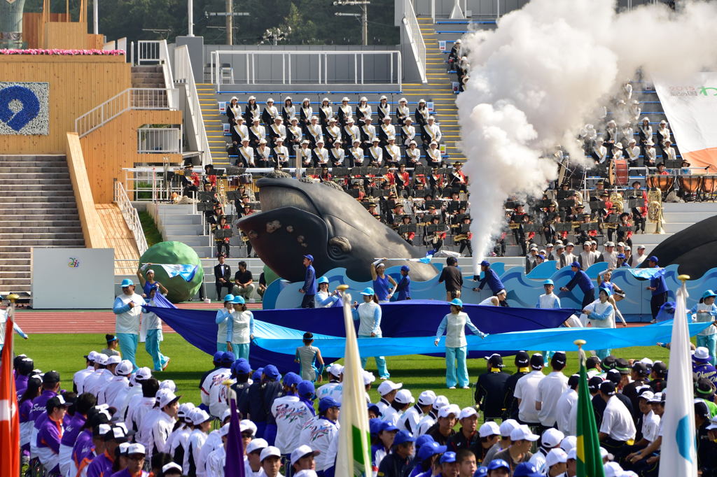 全国障害者スポーツ大会開会式２