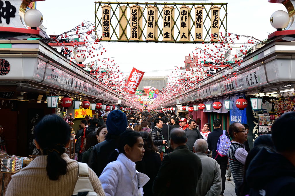 浅草寺メインストリート2
