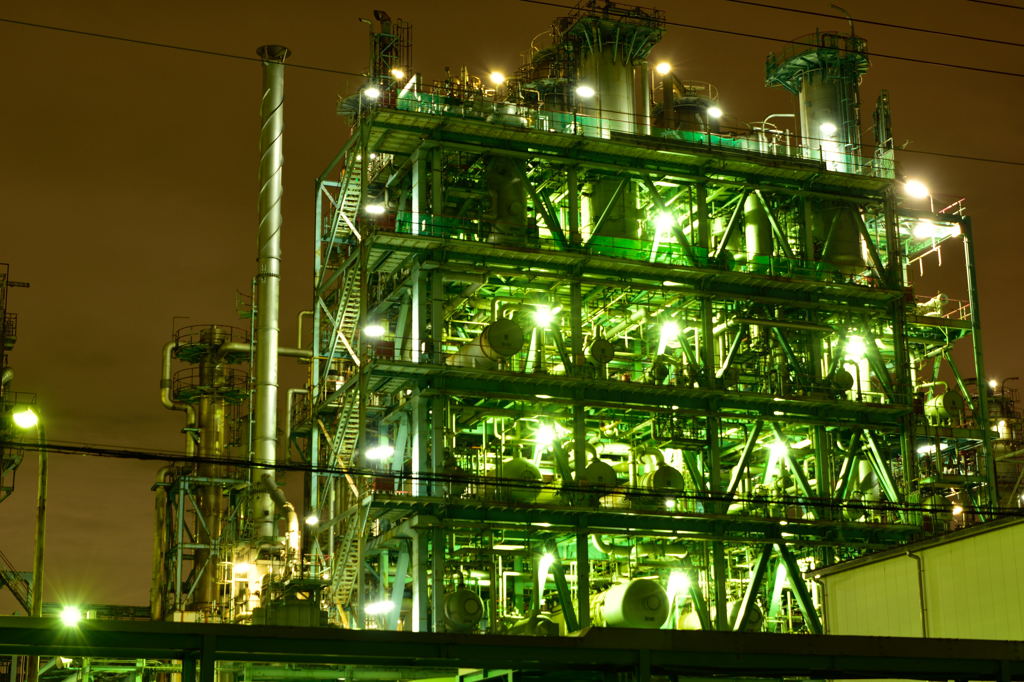 川崎浮島工場夜景2