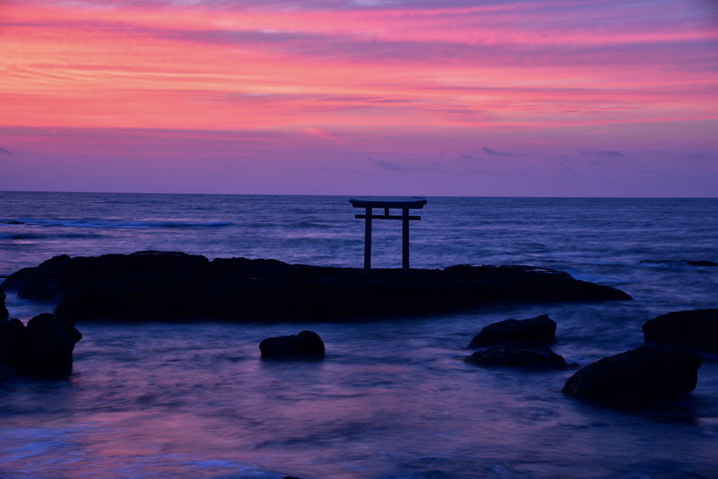 神磯の夜明け4
