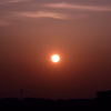 今日の夕陽