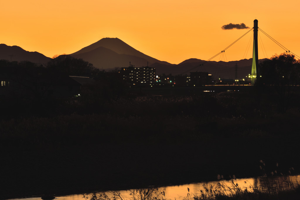 日の入り風景