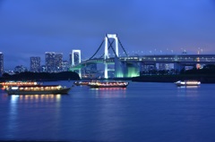 お台場海浜公園から