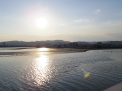夕暮れ