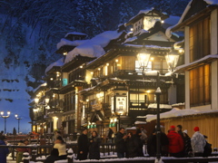 銀山温泉の夜