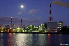 工場夜景