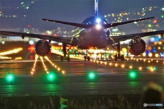 伊丹空港　土手