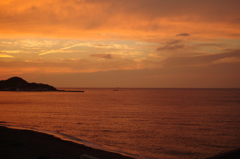 夕方の海－１
