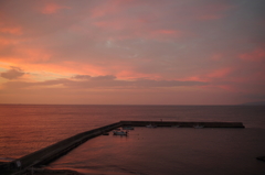 夕方の海－２