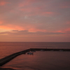 夕方の海－２