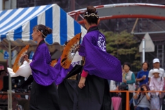 「よさこいソーラン」出陣