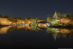 夜景昭和記念公園