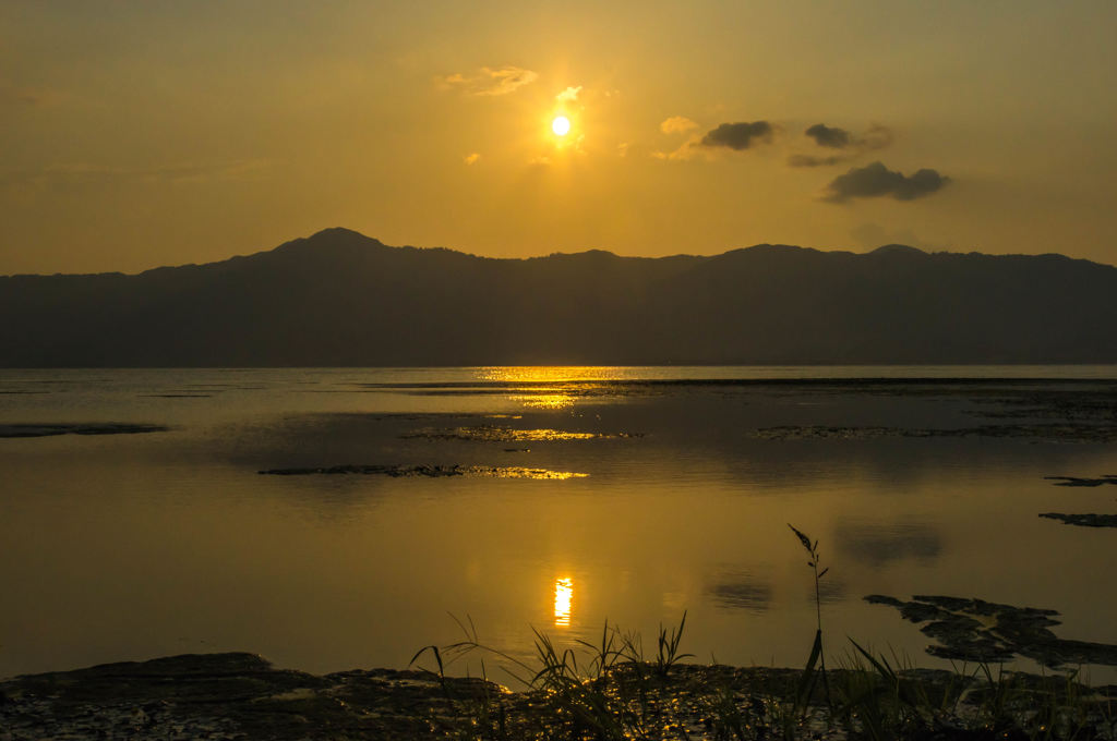 0146-琵琶湖夕景