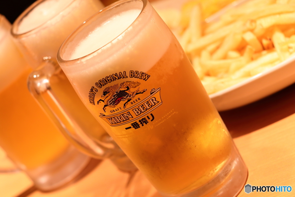 祭り前の一杯