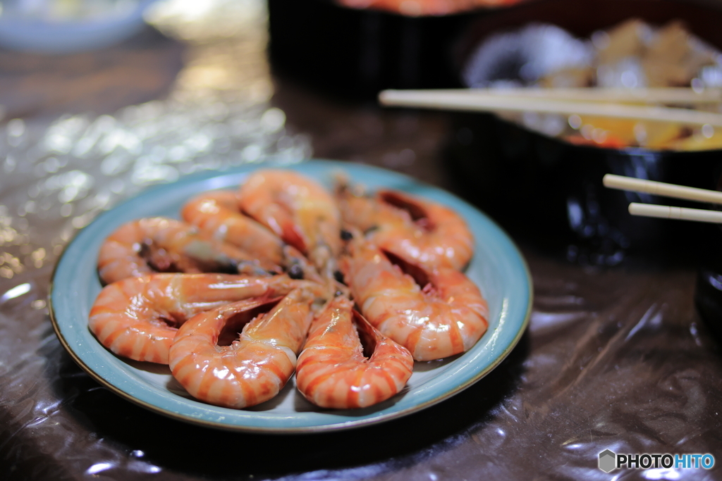 初めての 海老のうま煮