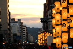 祇園祭宵々山(夕景)