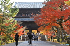 南禅寺三門と紅葉を見る #2