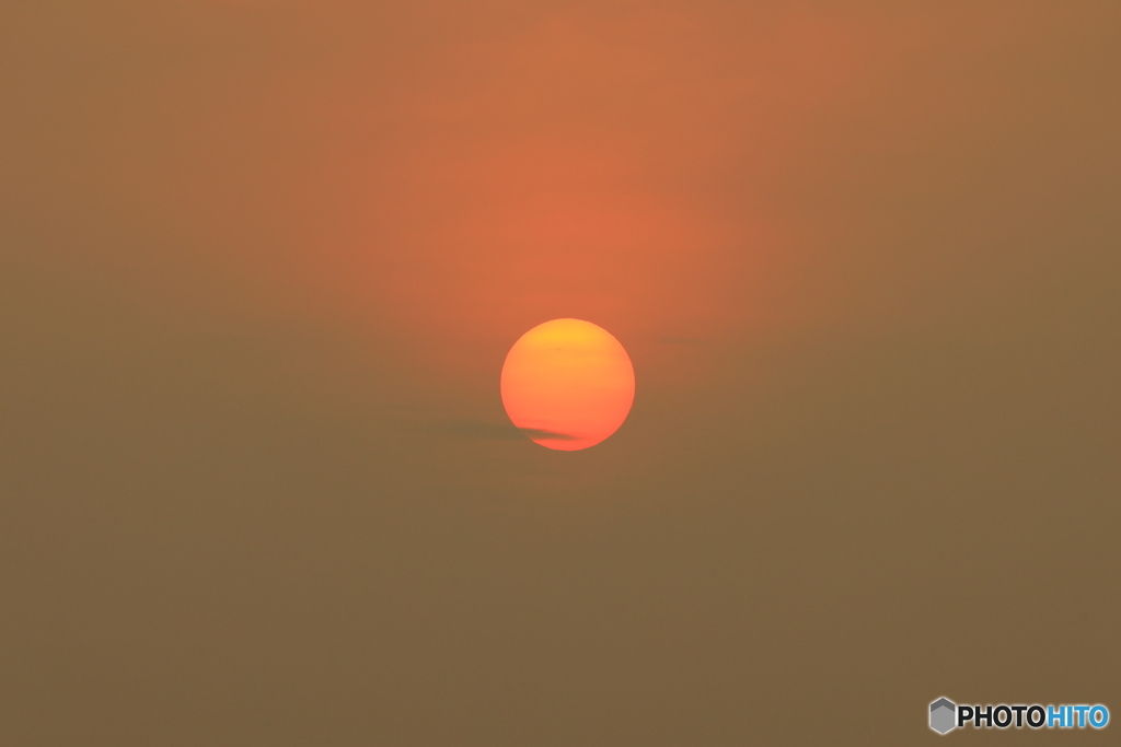 夕日