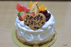 記念日のケーキ