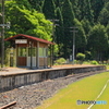 山の中の駅