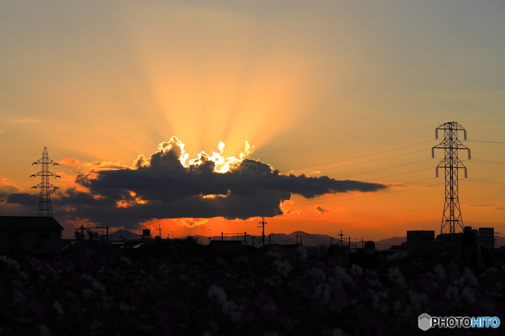 夕焼け雲