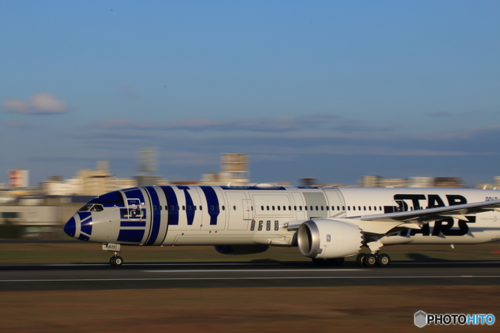 ANA R2D2ラッピング機