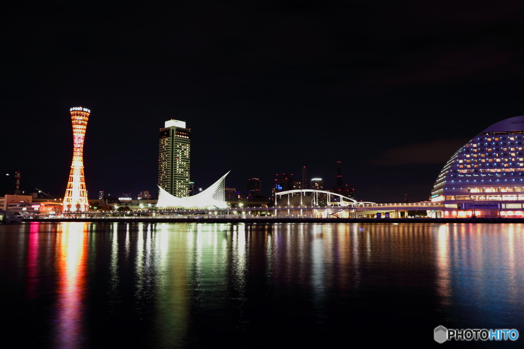 神戸ハーバーランド 夜景