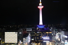 京都タワーと夜景