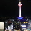 京都タワーと夜景