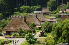 美山かやぶきの里-2
