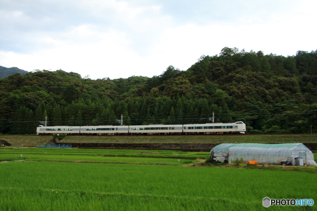 田園と特急