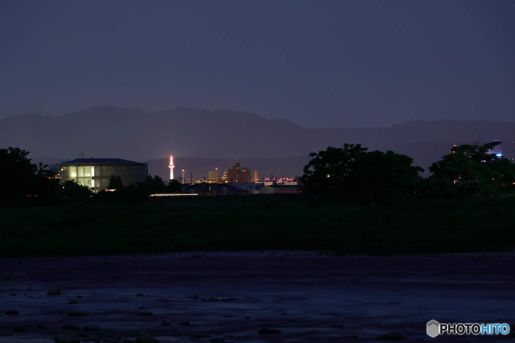 こんな所から見えた 夜景Ver