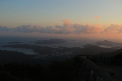 朝熊山展望台からの眺望