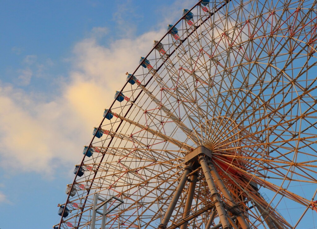 夕空観覧車