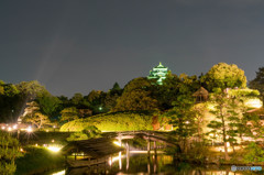 岡山後楽園（春の幻想庭園）②