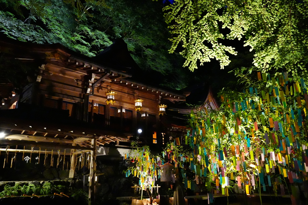 七夕笹飾り