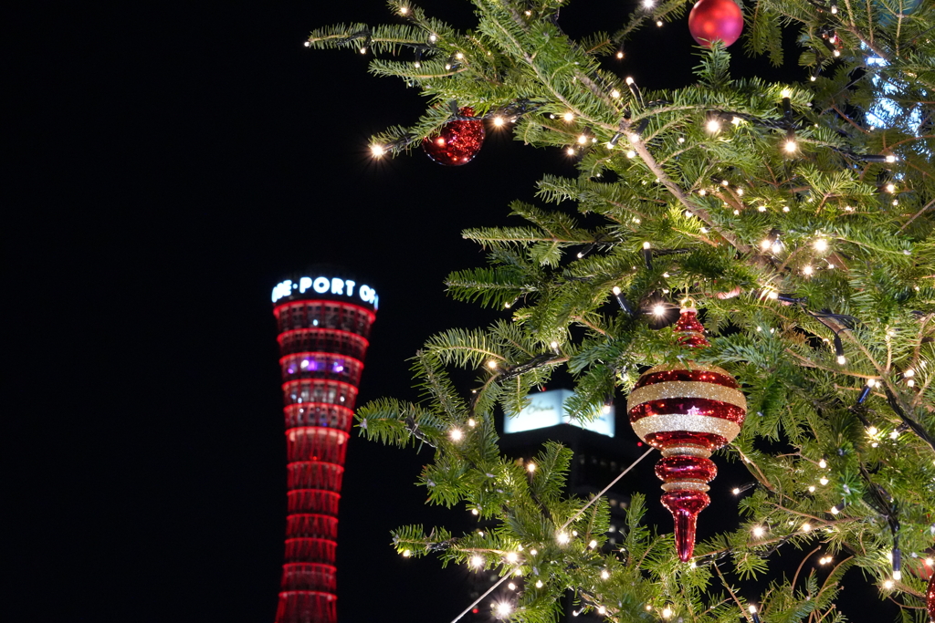 港町のクリスマスマーケット