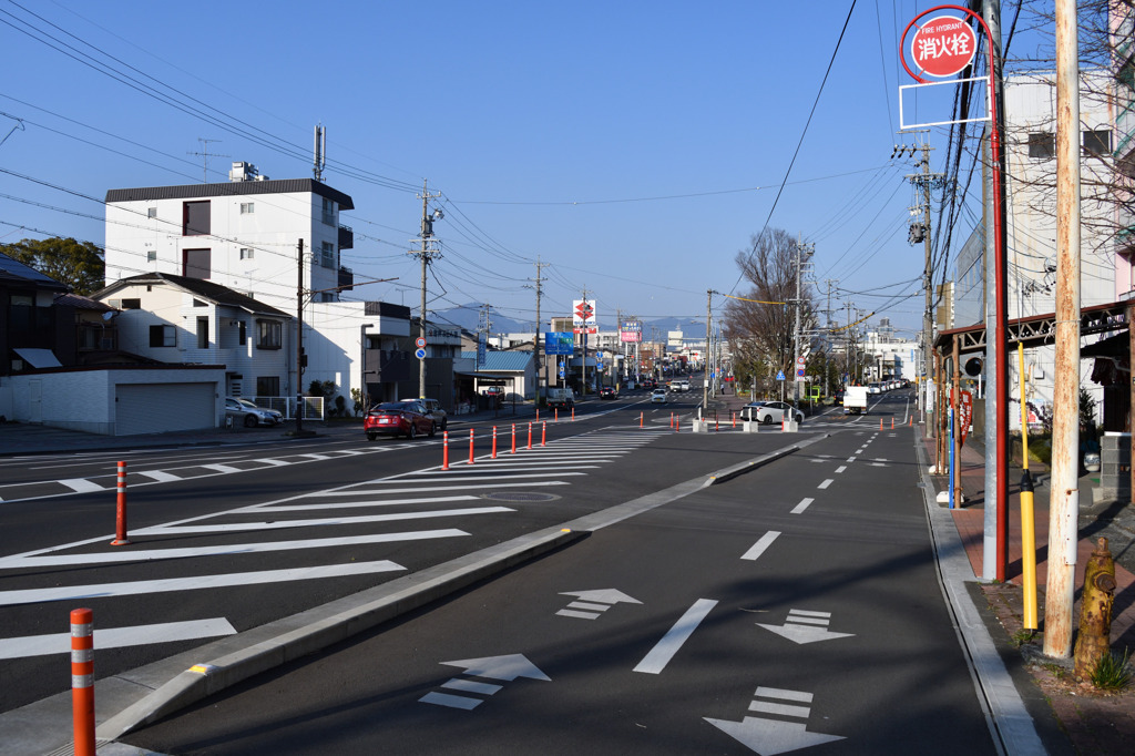 安倍川東岸