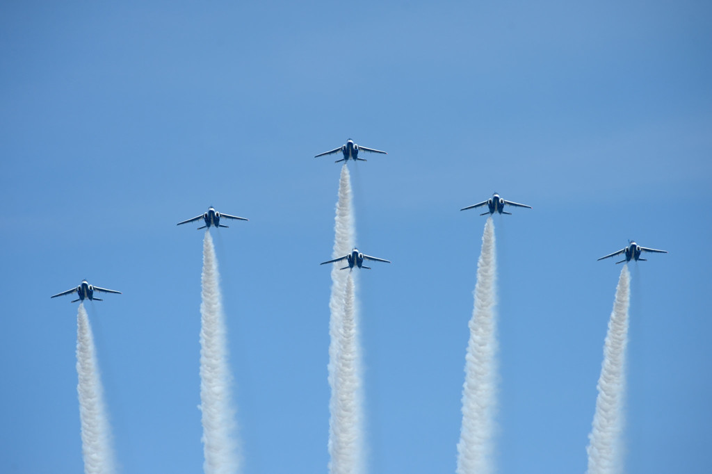 静浜基地航空祭2017　ブルーインパルス