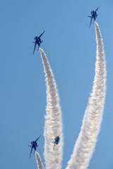 静浜基地航空祭2017 ブルーインパルス予行'