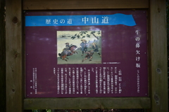 中山道（御嶽宿ー細久手宿）