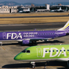 フィルムカメラで飛行機
